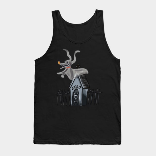 Zero's Doghouse Tank Top by tesiamarieart